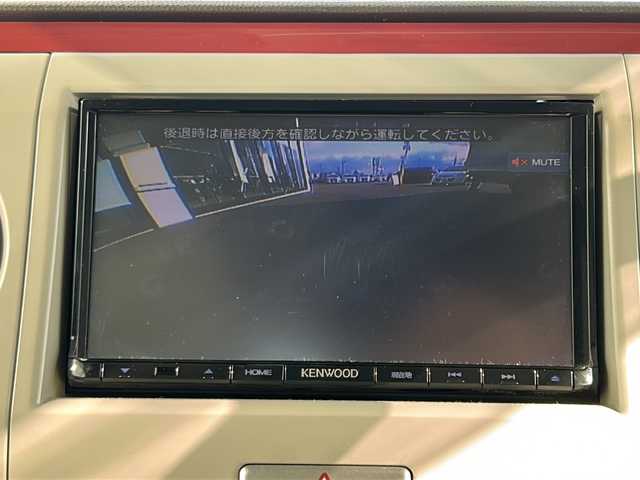 スズキ ラパン ショコラ X 山形県 2014(平26)年 5.9万km シャンパンピンクPM 4WD/SDナビ/ワンセグテレビ/バックカメラ/シートヒータ/オートライト/アイドリングストップ/電動格納ミラー/HID/ウィンカーミラー/ドアバイザー/プッシュスタート/スマートキー
