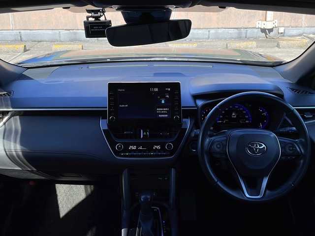 トヨタ カローラ クロス ハイブリッド Z 広島県 2022(令4)年 3.7万km アティチュードブラックマイカ ブラインドスポットモニター/純正メモリナビ/フルセグテレビ/全周囲カメラ/D席パワーシート/クルーズコントロール/ABS/前後コーナーセンサー/レーンキープアシスト/オートマチックハイビーム/純正18インチアルミホイール/フロントフォグランプ