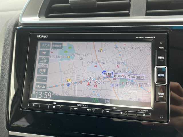 ホンダ フィット 13G Sパッケージ 埼玉県 2018(平30)年 8.7万km クリスタルブラックパール グレード：13G・S//ワンオーナー//純正メモリナビ//フルセグTV//バックカメラ//CD/DVD/Bluetooth//クルーズコントロール//ビルトインETC//スマートキー×2//LEDヘッドライト//LEDフォグ//パドルシフト//W.サイド.カーテンエアバッグ//ABS//横滑り防止装置//オートライト//プライバシーガラス//ドアバイザー//純正15インチAW//新車時保証書//取扱説明書//ナビ取説
