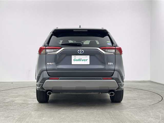トヨタ ＲＡＶ４ ハイブリットG 三重県 2021(令3)年 7.7万km グレーメタリック 禁煙車/純正ディスプレイオーディオ/・フルセグ・Bluetooth・USB・MiraCast/パノラミックビューモニター/モデリスタフルエアロ/ブラインドスポットモニター/トヨタセーフティセンス/・プリクラッシュセーフティ/・オートマチックハイビーム/・レーントレーシングアシスト/・ロードサインアシスト/・レーダクルーズコントロール/パワーバックドア/ステアリングヒーター/ルーフレール/前席シートヒーター/運転席パワーシート（メモリ付き）/LEDヘッドライト（オート）/ビルトインETC/スペアタイヤ/電子パーキング/パーキングサポートブレーキ/置くだけ充電