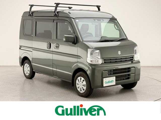 スズキ エブリイ JOIN 兵庫県 2020(令2)年 11.1万km クールカーキPM ワンオーナー/社外オーディオ/（CD/USB/AUX）/ETC/ルーフキャリア/ラバーマット/衝突軽減/LDA/コーナーセンサー/ドアバイザー/ヘッドライトレベライザー/オートライト/オーバーヘッドコンソロール/リモコンキー