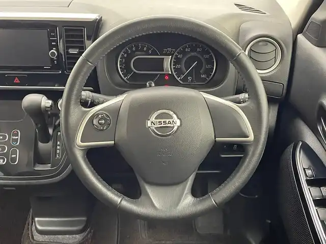 日産 デイズ ルークス ハイウェイスター Xターボ 兵庫県 2020(令2)年 2.7万km オーシャンブルーP 純正SDナビ/(MM319D-W)/フルセグ CD DVD BT/アラウンドビューモニター/片側パワースライドドア/エマージェンシーブレーキ/レーンキープ/コーナーセンサー/LEDヘッドライト/オートライト/オートハイビーム/アイドリングストップ/スマートキー/スペアキー/純正14インチアルミホイール/純正フロアマット