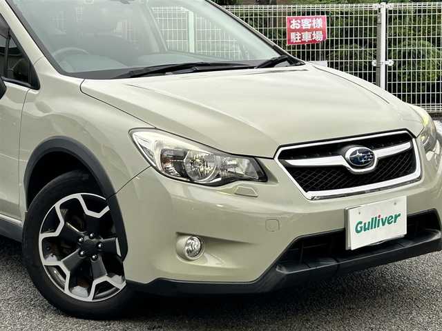 スバル インプレッサ ＸＶ 2．0i－L アイサイト ポップ 静岡県 2014(平26)年 12万km デザートカーキ ユーザー買取車両/純正HDDナビ（AVIC-ZH0099）/【CD/DVD/BT/地デジTV】/純正LEDヘッドライト/純正17インチAW/クルーズコントロール/サンルーフ/エンジンスタートボタン/バックカメラ/ETC/USB入力端子/純正フロアマット/パワーシート/横滑り防止装置/レーンアシスト/コーナーセンサー/衝突被害軽減システム/アイサイトカメラ/MTモード付AT