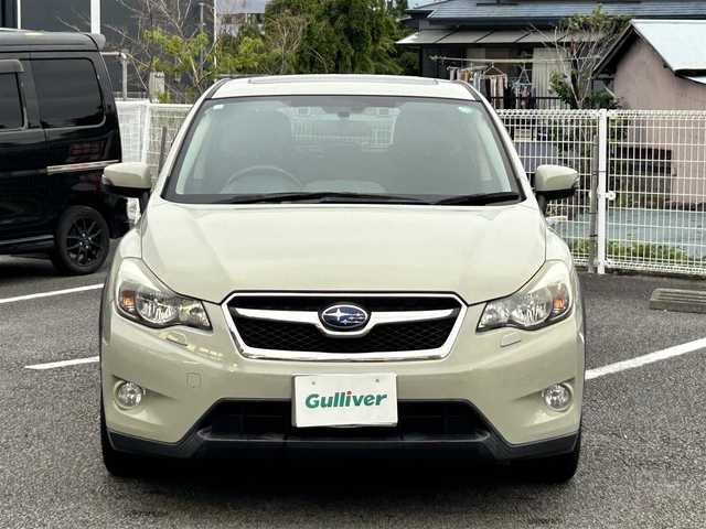 スバル インプレッサ ＸＶ 2．0i－L アイサイト ポップ 静岡県 2014(平26)年 12万km デザートカーキ ユーザー買取車両/純正HDDナビ（AVIC-ZH0099）/【CD/DVD/BT/地デジTV】/純正LEDヘッドライト/純正17インチAW/クルーズコントロール/サンルーフ/エンジンスタートボタン/バックカメラ/ETC/USB入力端子/純正フロアマット/パワーシート/横滑り防止装置/レーンアシスト/コーナーセンサー/衝突被害軽減システム/アイサイトカメラ/MTモード付AT