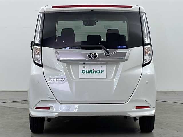 トヨタ ルーミー カスタムG 福島県 2023(令5)年 0.8万km パールホワイトⅢ ・４WD/・寒冷地仕様/・社外ナビ（AVN-LBS01）/・Bluetooth/・バックカメラ/・両側パワースライドドア/・スマートアシスト/・先行車発進お知らせ/・衝突被害軽減ブレーキ/・車線逸脱警報/・標識認識機能/・ふらつき警報/・プッシュスタート/・スマートキー/・フロントワイパーデアイサー/・車速連動間欠ワイパー/・クルーズコントロール/・クリアランスソナー/・ETC/・電動パーキングブレーキ/・ミラーヒーター/・オートマチックハイビーム/・LEDヘッドライト/・アイドリングストップ/・革巻きステアリング/・横滑り防止装置/・オートライト