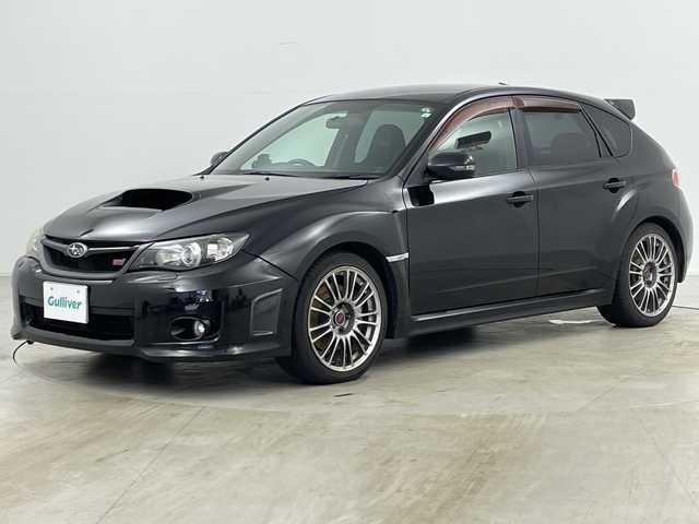 スバル インプレッサ ＷＲＸ STi 道央・札幌 2010(平22)年 11.5万km オブシディアンブラックパール ・４ＷＤ/・社外ナビ＆ＴＶ＆ＤＶＤ＆ＣＤ/・ＳＩ－ＤＲＩＶＥ/・Ｃ－ＤＩＦＦ/・ＳＴＩ１８インチアルミ/・追加補器メーター（ブースト計他）/・社外ＥＴＣ/・ハーフレザーシート/・キセノンヘッドライト/・横滑り防止装置