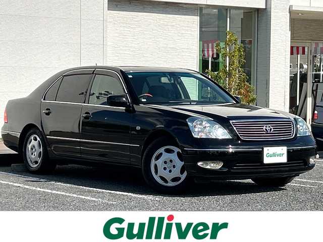 トヨタ セルシオ C インテリアセレクション 千葉県 2001(平13)年 7.2万km ブラック サンルーフ　黒革シート　ナビ　バックカメラ　ＥＴＣ　エアシート　全席シートヒーター　全席電動シート　ドラレコ　電動リアサンシェード ウッドコンビハンドル　ＨＩＤ　オートライト　純正１６インチＡＷ