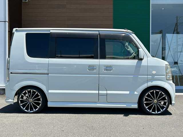 スズキ エブリィ ワゴン PZターボ 静岡県 2012(平24)年 9.1万km パールホワイト 社外ナビ（CD　AM　FM）/パワーステアリング/パワーウィンドウ/社外アルミホイール/保証書/取扱説明書