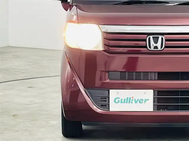 ホンダ Ｎ ＢＯＸ G Lパッケージ 福島県 2012(平24)年 10.3万km プレミアムディープロッソパール 盗難防止装置/横滑り防止/Gathersミュージックプレイヤー /・USB /・CD /・AUX /・AM /・FM /片側パワースライドドア /ベンチシート /プッシュスタート /スマートキー/サイドバイザー /純正フロアマット /社外アルミホイール/ステアリングスイッチ