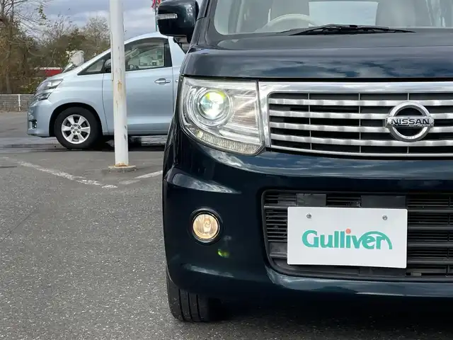 日産 モコ ドルチェX FOUR 青森県 2014(平26)年 7.6万km コメットグリーン ４WD/純正ナビ/フルセグTV/CD/DVD/BT/D席シートヒーター/ETC/ドライブレコーダー/アイドリングストップ/純正フロアマット