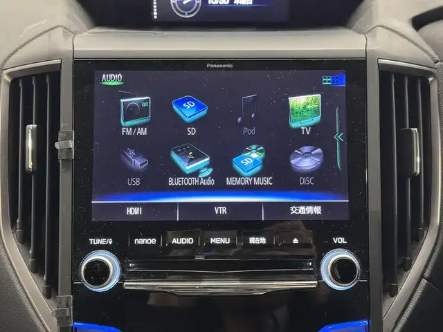 スバル ＸＶ ハイブリッド アドバンス 三重県 2019(平31)年 6.9万km ダークグレーメタリック ガソリン/FF/MTモード付フロアCVT/純正 8インチナビ CN-LR840D/（FM/AM/SD/iPod/TV/USB/Bluetooth/MEMORY MUSIC/CD/DVD/HDMI/VTR）/リヤビューモニター・サイドビューモニター/ETC2.0/EyeSight/・プリクラッシュブレーキ/・アクティブレーンキープ/・全車速追従/定速クルーズコントロール/・ハイビームアシスト/・後退時ブレーキアシスト（RAB：リヤパーキングセンサー）/・後退速度リミッター/・先行車発進お知らせ機能/・ヒルスタートアシスト/装備/・左右独立オートエアコン/・オートライト/・ステアリング連動ヘッドライト（SRH）/・LEDヘッドライト/・フロント＆リヤフォグランプ/・オートワイパー/・パドルシフト/・電子パーキングブレーキ・オートビークルホールド（AVH）/・ステアリングスイッチ/・プッシュスタート/・充電用USBジャックx2/・純正18inAW/・スマートキーx2/・保/など