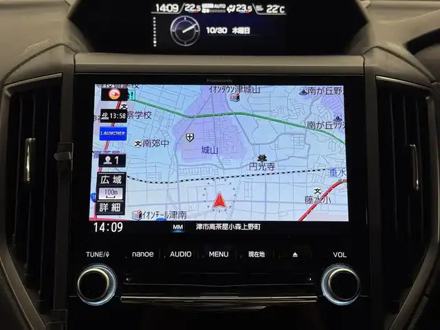 スバル ＸＶ ハイブリッド アドバンス 三重県 2019(平31)年 6.9万km ダークグレーメタリック ガソリン/FF/MTモード付フロアCVT/純正 8インチナビ CN-LR840D/（FM/AM/SD/iPod/TV/USB/Bluetooth/MEMORY MUSIC/CD/DVD/HDMI/VTR）/リヤビューモニター・サイドビューモニター/ETC2.0/EyeSight/・プリクラッシュブレーキ/・アクティブレーンキープ/・全車速追従/定速クルーズコントロール/・ハイビームアシスト/・後退時ブレーキアシスト（RAB：リヤパーキングセンサー）/・後退速度リミッター/・先行車発進お知らせ機能/・ヒルスタートアシスト/装備/・左右独立オートエアコン/・オートライト/・ステアリング連動ヘッドライト（SRH）/・LEDヘッドライト/・フロント＆リヤフォグランプ/・オートワイパー/・パドルシフト/・電子パーキングブレーキ・オートビークルホールド（AVH）/・ステアリングスイッチ/・プッシュスタート/・充電用USBジャックx2/・純正18inAW/・スマートキーx2/・保/など