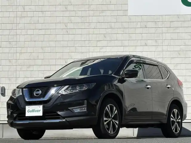 日産 エクストレイル 20Xi 岩手県 2018(平30)年 10.3万km ダイヤモンドブラック 社外ナビ（AM/FM/DVD/BT/フルセグ）/全方位カメラ/ETC/レザーシート/プロパイロット/デジタルインナーミラー/オートホールド付電子パーキング/純正アルミホイール/純正フロアマット/オートLEDライト
