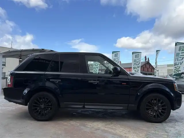 ランドローバー レンジローバースポーツ 5．0 V8 京都府 2010(平22)年 13.7万km バッキンガムブルー ベージュレザーシート/前席PWシート/前後席シートヒーター/ハーマンカードンオーディオ/HIDヘッドライト/前後フォグライト/純正19インチアルミ/フロント・両サイド・バックカメラ/プッシュスタート/ハイトコントロール