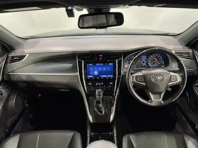 トヨタ ハリアー プレミアム 愛知県 2019(令1)年 6.5万km ブラック 純正9インチナビ　/Bluetooth/TV/CD/SDREC/サンルーフ　/アダプティブコントロールクルーズ　/ビルトインETC　/ドライブレコーダー　/オートブレーキホールド/パワーシート　/ハーフレザー　/衝突被害軽減システム　/レーンキープアシスト/コーナーセンサー/横滑り防止システム　/オートLEDヘッドライト/オートマチックハイビーム/フォグランプ