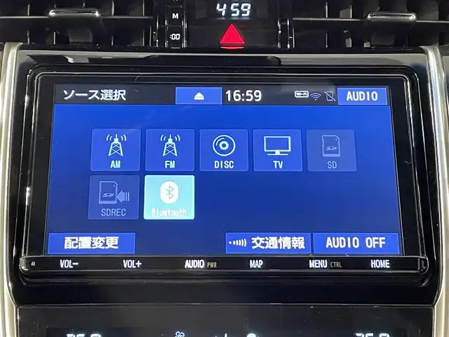 トヨタ ハリアー プレミアム 愛知県 2019(令1)年 6.5万km ブラック 純正9インチナビ　/Bluetooth/TV/CD/SDREC/サンルーフ　/アダプティブコントロールクルーズ　/ビルトインETC　/ドライブレコーダー　/オートブレーキホールド/パワーシート　/ハーフレザー　/衝突被害軽減システム　/レーンキープアシスト/コーナーセンサー/横滑り防止システム　/オートLEDヘッドライト/オートマチックハイビーム/フォグランプ