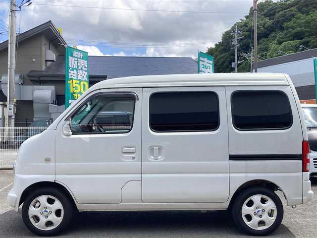 スズキ エブリイ PA 長崎県 2001(平13)年 5万km パール 社外オーディオ【CX211BK】/・CD/・AM/FM/・USB/・AUX/シートカバー/ハイルーフ/純正フロアマット/ドアバイザー