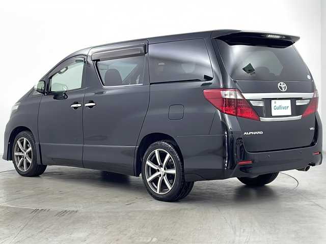 トヨタ アルファード 350S Cパッケージ 道央・札幌 2013(平25)年 9.8万km ブラック ・4WD/・寒冷地仕様/・純正ナビ/　CD/DVD/BT/MSV/・フルセグTV/・バックカメラ/・全方位カメラ/・両側パワースライドドア /・パワーバックドア /・前席シートヒーター/・前席パワーシート/・純正エンジンスターター/・社外ドライブレコーダー/・オートライト/・HIDヘッドライト/・フォグランプ/・ビルトインETC/・プッシュスタート/・スマートキー/・スペアキー/・社外18インチアルミホイール/・積込タイヤ/・純正フロアマット/・純正ドアバイザー/・取扱説明書/・保証書