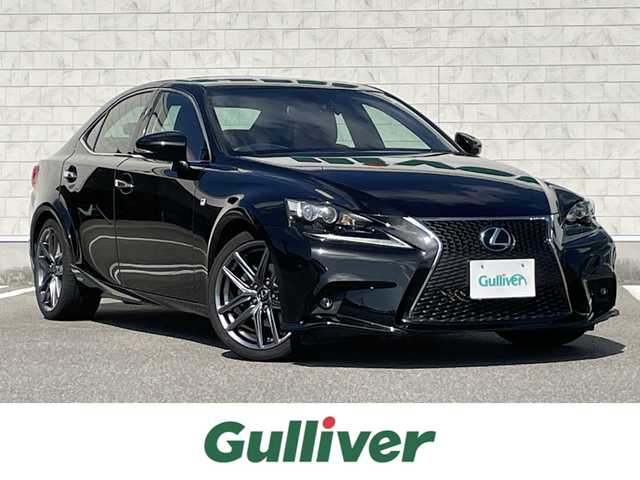 レクサス ＩＳ 300h Fスポーツ 宮崎県 2013(平25)年 10.1万km スターライトブラックガラスフレーク 純正SDナビ/（CD/DVD/Am/FM/BT)/フルセグTV/バックカメラ/クルーズコントロール/パドルシフト/D席/N席パワーシート/D席/N席シートヒーター/ハーフレザーシート/サンルーフ/ドライブレコーダー/ビルトインETC