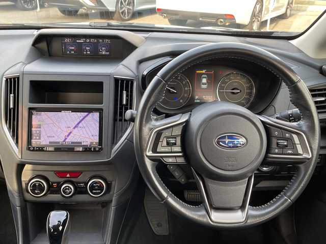 スバル インプレッサ スポーツ 1．6i－Lアイサイト 石川県 2017(平29)年 7.5万km ダークグレーメタリック 社外メモリーナビ　ワンセグＴＶ　レーダークルーズ　ＥＴＣ　純正アルミホイール　スマートキー　プッシュスタート　電動ミラー　アイドリングストップ　ドライブレコーダー