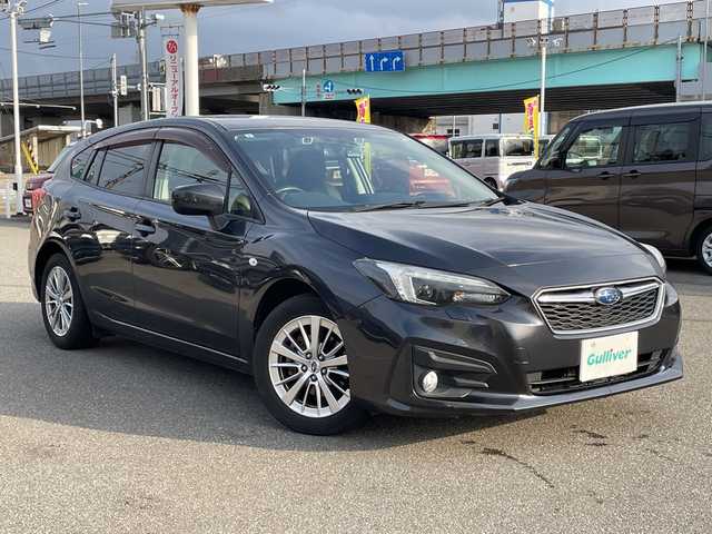 スバル インプレッサ スポーツ 1．6i－Lアイサイト 石川県 2017(平29)年 7.5万km ダークグレーメタリック 社外メモリーナビ　ワンセグＴＶ　レーダークルーズ　ＥＴＣ　純正アルミホイール　スマートキー　プッシュスタート　電動ミラー　アイドリングストップ　ドライブレコーダー