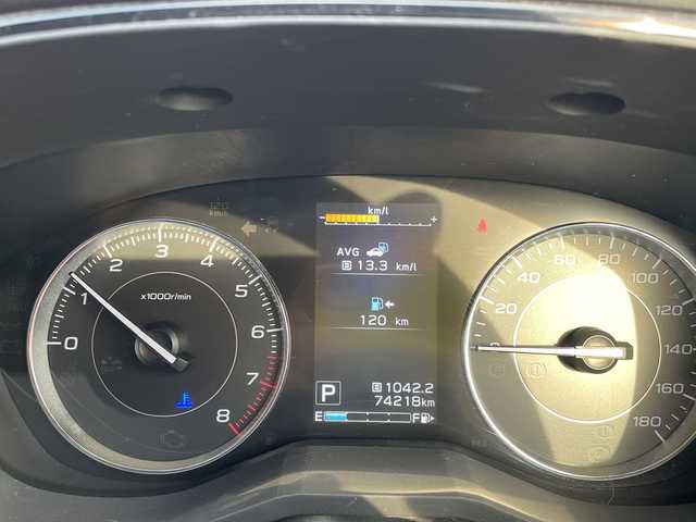 スバル インプレッサ スポーツ 1．6i－Lアイサイト 石川県 2017(平29)年 7.5万km ダークグレーメタリック 社外メモリーナビ　ワンセグＴＶ　レーダークルーズ　ＥＴＣ　純正アルミホイール　スマートキー　プッシュスタート　電動ミラー　アイドリングストップ　ドライブレコーダー