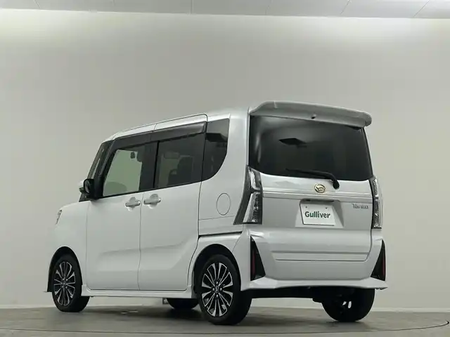 ダイハツ タント カスタム RS 埼玉県 2023(令5)年 1.4万km シャイニングホワイトパール 純正ナビ　Ｂｌｕｅｔｏｏｔｈ　バックカメラ　両側パワースライドドア ウェルカムオープン ハーフレザーシート シートヒーター ドライブレコーダー スペアキー アイドリングストップ ETC