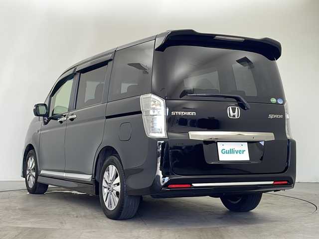 ホンダ ステップワゴン スパーダ Z クールスピリット 秋田県 2014(平26)年 6.2万km プレミアムスパークルブラックパール ワンオーナー/４WD/純正HDDナビ/フルセグTV/バックカメラ/SDミュージックサーバー/ビルトインETC/両側パワースライドドア/アイドリングストップ/パドルシフト/純正AW/キセノンヘッドライト/スマートキー/スペアキー