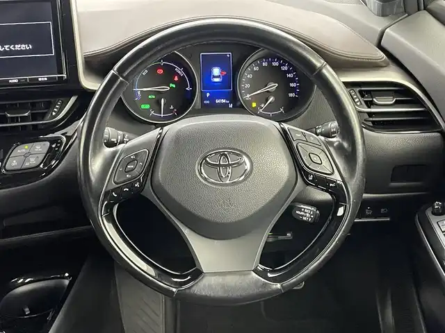 トヨタ Ｃ－ＨＲ ハイブリッド 1．8G 熊本県 2017(平29)年 6.5万km ブラックマイカ モデリスタエアロ【前・横・後】/純正9インチSDナビ（NSZT-Y66T）/【CD/DVD/BT/フルセグ】　/レーダークルーズコントロール　/シートヒーター前席　/ＥＴＣ　/バックカメラ　/ドライブレコーダー/ブラインドスポットモニター/コーナーセンサー前後/スペアキー×1/LEDヘッドライト/オートライト/オートハイビーム/オートブレーキホールド/ISOFIX/ステアリングスイッチ/ドアバイザー/アイドリングストップ/新車保証書/取扱説明書/スペアキー×1