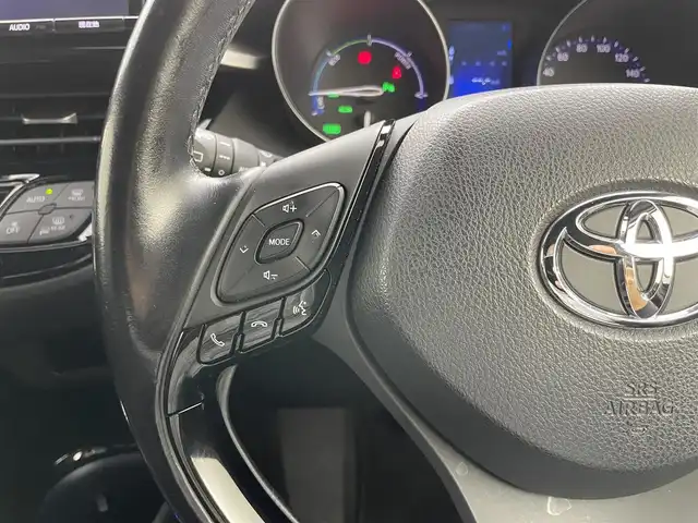 トヨタ Ｃ－ＨＲ ハイブリッド 1．8G 熊本県 2017(平29)年 6.5万km ブラックマイカ モデリスタエアロ【前・横・後】/純正9インチSDナビ（NSZT-Y66T）/【CD/DVD/BT/フルセグ】　/レーダークルーズコントロール　/シートヒーター前席　/ＥＴＣ　/バックカメラ　/ドライブレコーダー/ブラインドスポットモニター/コーナーセンサー前後/スペアキー×1/LEDヘッドライト/オートライト/オートハイビーム/オートブレーキホールド/ISOFIX/ステアリングスイッチ/ドアバイザー/アイドリングストップ/新車保証書/取扱説明書/スペアキー×1