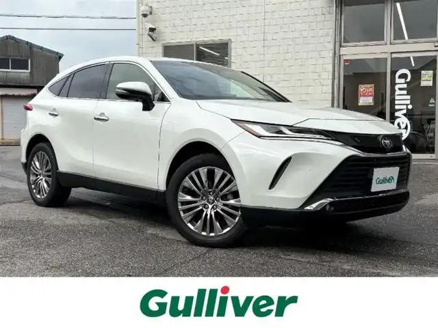 トヨタ ハリアー Z 愛知県 2021(令3)年 4.3万km ホワイトパールクリスタルシャイン ＪＢＬサウンド　１２．３インチナビ　フルセグＴＶ　TVキャンセラー　スマホ連携　Ｂｌｕｅｔｏｏｔｈ　ＵＳＢ接続　バックカメラ　ビルトインＥＴＣ２．０　デジタルインナーミラー　前後ドライブレコーダー　パワーバックドア