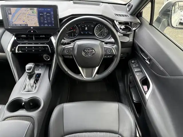 トヨタ ハリアー Z 愛知県 2021(令3)年 4.3万km ホワイトパールクリスタルシャイン ＪＢＬサウンド　１２．３インチナビ　フルセグＴＶ　TVキャンセラー　スマホ連携　Ｂｌｕｅｔｏｏｔｈ　ＵＳＢ接続　バックカメラ　ビルトインＥＴＣ２．０　デジタルインナーミラー　前後ドライブレコーダー　パワーバックドア