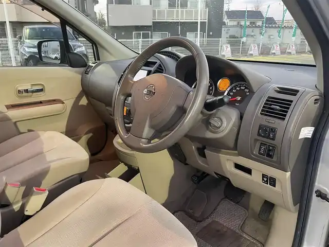 日産 ラフェスタ 20G 宮城県 2009(平21)年 7.8万km ダイヤモンドシルバー ワンオーナー/純正ナビ（CD戻り不良）/サンルーフ/バックカメラ/左パワースライドドア/オートライト/スペアキー×1　/純正ドアバイザー/純正ETC/純正フロアカーペット　/鉄チンサマータイヤ溝無し/(195/60R15)