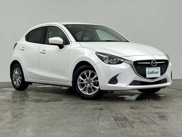 マツダ デミオ 13S Lパッケージ 三重県 2015(平27)年 4.4万km スノーフレイクホワイトパールマイカ /禁煙車//マツダコネクトナビ//スマートシティブレーキサポート//衝突軽減ブレーキ//レーンキープアシスト//ブラインドスポットモニター//ヘッドアップディスプレイ//バックカメラ//純正ビルトインETC//ステアリングスイッチ//オートライト//オートハイビーム//LED//サイドカーテンエアバッグ//ハーフレザーシート
