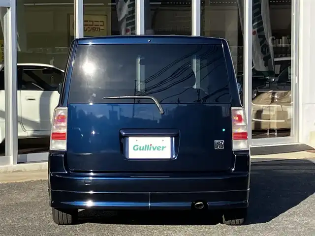 トヨタ ｂＢ S Xバージョン 山口県 2004(平16)年 11.2万km ダークブルーマイカ 社外メモリーナビ/＆フルセグTV/純正フロアマット/ドアバイザー/純正HIDライト/純正フォグランプ/純正15インチアルミ