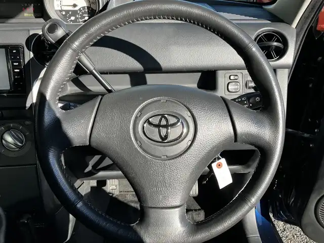 トヨタ ｂＢ S Xバージョン 山口県 2004(平16)年 11.2万km ダークブルーマイカ 社外メモリーナビ/＆フルセグTV/純正フロアマット/ドアバイザー/純正HIDライト/純正フォグランプ/純正15インチアルミ