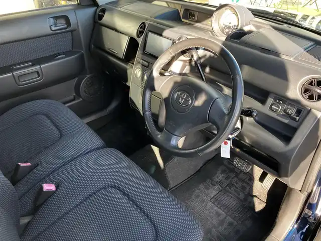 トヨタ ｂＢ S Xバージョン 山口県 2004(平16)年 11.2万km ダークブルーマイカ 社外メモリーナビ/＆フルセグTV/純正フロアマット/ドアバイザー/純正HIDライト/純正フォグランプ/純正15インチアルミ