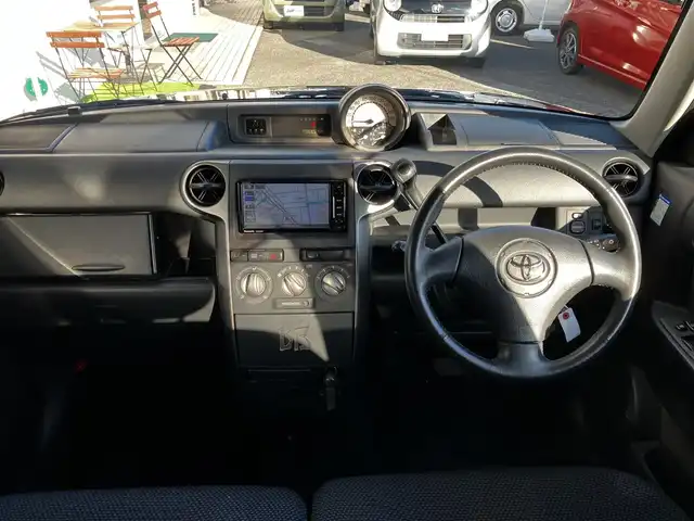 トヨタ ｂＢ S Xバージョン 山口県 2004(平16)年 11.2万km ダークブルーマイカ 社外メモリーナビ/＆フルセグTV/純正フロアマット/ドアバイザー/純正HIDライト/純正フォグランプ/純正15インチアルミ