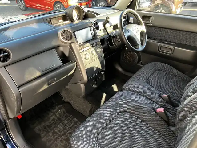 トヨタ ｂＢ S Xバージョン 山口県 2004(平16)年 11.2万km ダークブルーマイカ 社外メモリーナビ/＆フルセグTV/純正フロアマット/ドアバイザー/純正HIDライト/純正フォグランプ/純正15インチアルミ