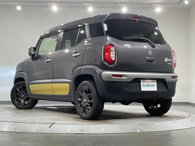 スズキ クロスビー HYBRID MZ 愛知県 2018(平30)年 3.6万km ミネラルグレーM 純正8型ナビ/・Bluetooth/CD/DVD/・フルセグTV/アラウンドビューモニター/ビルトインETC/ドライブレコーダー/クルーズコントロール/パーキングセンサー/シートヒーター/セーフティサポート/・デュアルセンサーブレーキサポート/・誤発進抑制機能/・車線逸脱警報機能/・ふらつき警報機能/・先行車発進お知らせ機能/・ハイビームアシスト/・後退時ブレーキサポート/ESP/ヒルホールドコントロール/ヒルディセントコントロール/ターボ/LEDヘッドランプ/本革巻きステアリング/ステアリングスイッチ/パドルシフト/純正16インチアルミホイール/キーレスプッシュスタートシステム/スペアキー/4WD