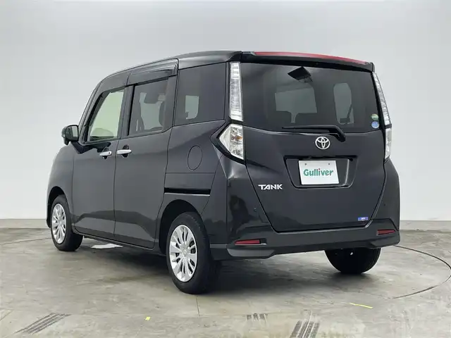 トヨタ タンク G S 岡山県 2018(平30)年 5万km ブラックマイカメタリック 純正ナビ（NSCD-W66）/【TV/CD/Bluetooth】/両側電動スライドドア　/スマートアシストII　/クルーズコントロール　/ＥＴＣ　/バックカメラ/コーナセンサー後　/スマートキー　/スペアキー×1/アイドリングストップ　/オートライト/オートハイビーム/レーンアシスト/オートエアコン/TVキャンセラー/後席サンシェイド/ステアリングスイッチ/ドアバイザー