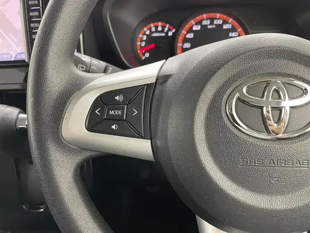 トヨタ タンク G S 岡山県 2018(平30)年 5万km ブラックマイカメタリック 純正ナビ（NSCD-W66）/【TV/CD/Bluetooth】/両側電動スライドドア　/スマートアシストII　/クルーズコントロール　/ＥＴＣ　/バックカメラ/コーナセンサー後　/スマートキー　/スペアキー×1/アイドリングストップ　/オートライト/オートハイビーム/レーンアシスト/オートエアコン/TVキャンセラー/後席サンシェイド/ステアリングスイッチ/ドアバイザー