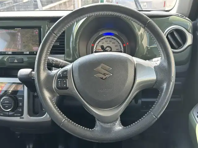 スズキ ハスラー Jスタイル 兵庫県 2015(平27)年 6.6万km クールカーキパールメタリック/ホワイト2トーンルーフ 社外ナビ/(CD/DVD/BT/SD)/フルセグTV/ETC/バックカメラ/衝突軽減ブレーキ/HIDヘッドライト/オートライト/フォグランプ/前席シートヒーター/ステアリングリモコン/スマートキー/電動格納ミラー/オートリトラミラー/純正フロアマット/純正ドアバイザー