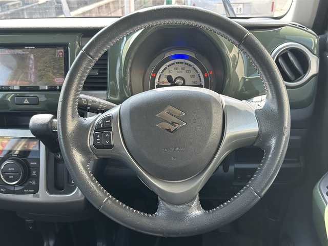 スズキ ハスラー Jスタイル 兵庫県 2015(平27)年 6.6万km クールカーキパールメタリック/ホワイト2トーンルーフ 社外ナビ/(CD/DVD/BT/SD)/フルセグTV/ETC/バックカメラ/衝突軽減ブレーキ/HIDヘッドライト/オートライト/フォグランプ/前席シートヒーター/ステアリングリモコン/スマートキー/電動格納ミラー/オートリトラミラー/純正フロアマット/純正ドアバイザー