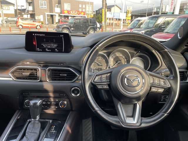 マツダ ＣＸ－８ XD Lパッケージ 石川県 2017(平29)年 5.9万km ジェットブラックマイカ 純正メモリーナビ　フルセグＴＶ　バックカメラ　ＬＥＤヘッドライト　スマートキー　レザーシート　パワーバックドア　スマートキー　レーダークルーズ　シートヒーター　ＢＳＭ　純正アルミホイール