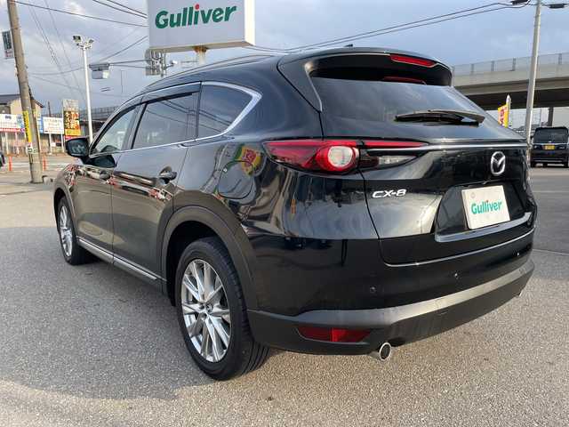 マツダ ＣＸ－８ XD Lパッケージ 石川県 2017(平29)年 5.9万km ジェットブラックマイカ 純正メモリーナビ　フルセグＴＶ　バックカメラ　ＬＥＤヘッドライト　スマートキー　レザーシート　パワーバックドア　スマートキー　レーダークルーズ　シートヒーター　ＢＳＭ　純正アルミホイール