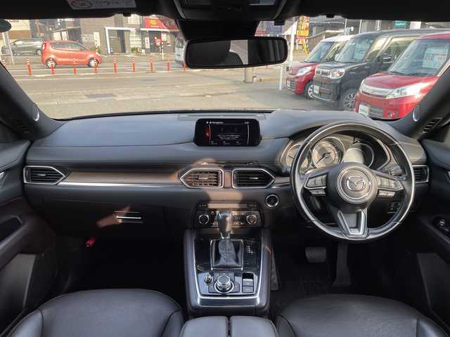 マツダ ＣＸ－８ XD Lパッケージ 石川県 2017(平29)年 5.9万km ジェットブラックマイカ 純正メモリーナビ　フルセグＴＶ　バックカメラ　ＬＥＤヘッドライト　スマートキー　レザーシート　パワーバックドア　スマートキー　レーダークルーズ　シートヒーター　ＢＳＭ　純正アルミホイール