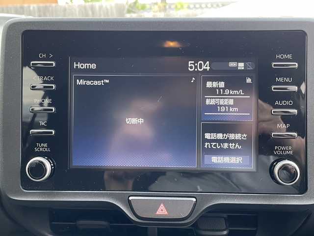 トヨタ ヤリスクロス X 大分県 2022(令4)年 3.1万km グレイッシュブルー ワンオーナー /純正ディスプレイオーディオ/Bluetooth/純正フロアマット/社外ETC/オートライト/オートマチックハイビーム/レーンキープアシスト/クルーズコントロール/MTモード付きAT/スマートキー/クルーズコントロール