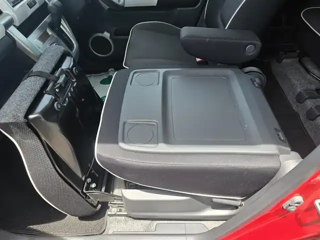 スズキ ハスラー G 福岡県 2014(平26)年 12.4万km フェニックスレッドパール/ブルーイッシュブラックパール 社外メモリナビ（AVIC-ZH0009）/フルセグTV/衝突被害軽減ブレーキ/横滑り防止装置/アイドリングストップ/プッシュスタート/スマートキー×２/シートヒーター/フロアマット/純正ドアバイザー