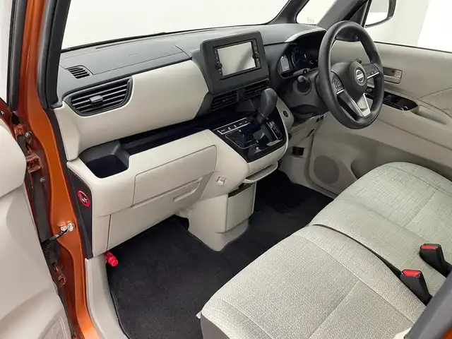 日産 ルークス X 兵庫県 2021(令3)年 1.9万km オレンジ 純正メモリーナビ/(MJ120D-W)/フルセグ CD BT/アラウンドビューモニター/エマージェンシーブレーキ/コーナーセンサー/ドライブレコーダー/片側パワースライドドア/アイドリングストップ/純正フロアマット/オートライト/スマートキー/スペアキー/アイドリングストップ/取扱い説明書/新車時保証書